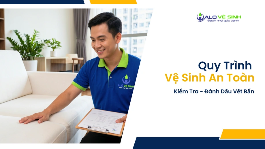 Quy trình vệ sinh ghế sofa Nhà Bè bằng hơi nước nóng