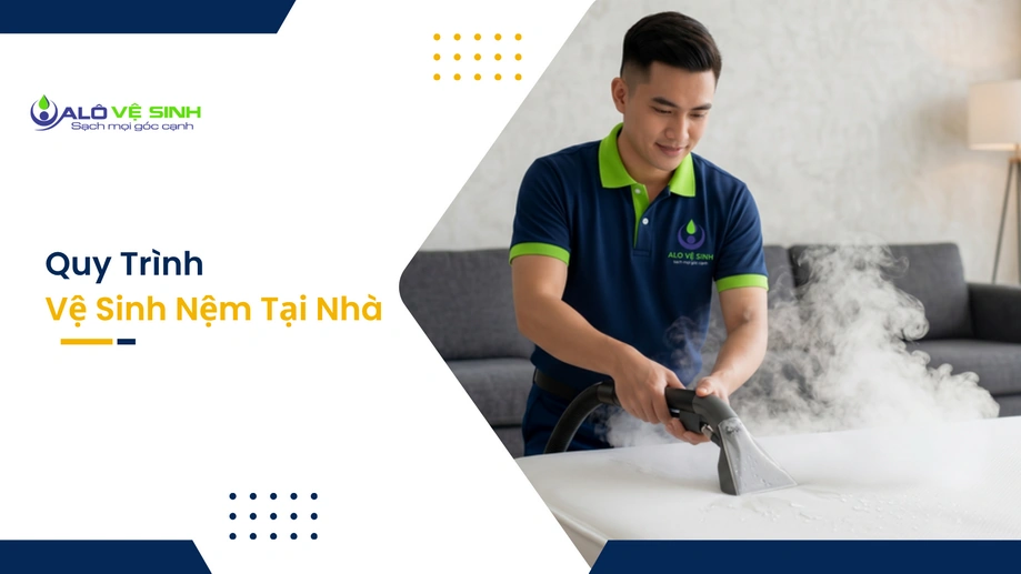 Máy hút bụi sâu hỗ trợ tốt cho quy trình vệ sinh nệm Quận 12