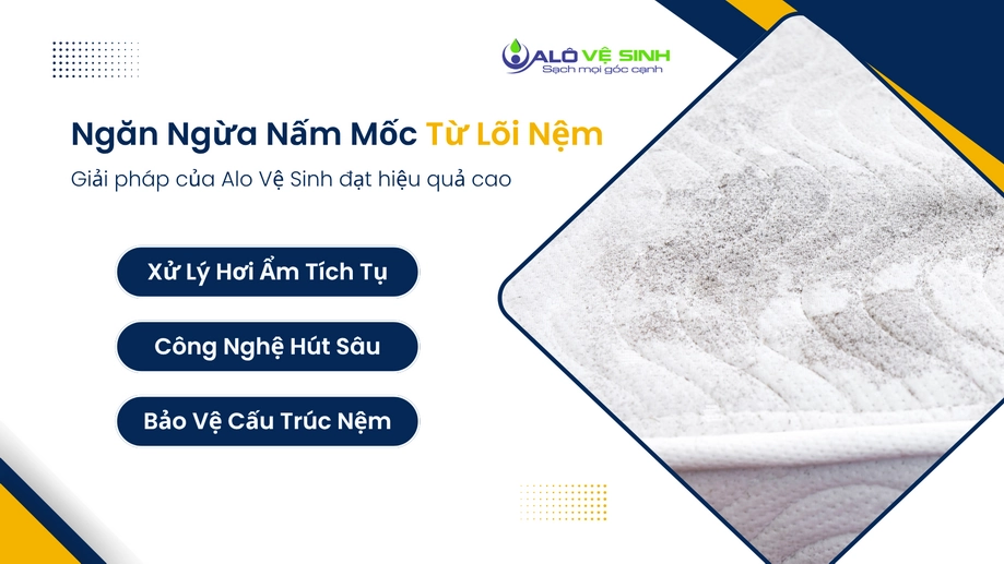 Giặt nệm Bình Tân định kỳ giúp ngăn chặn nấm mốc