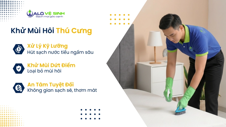 Dịch vụ vệ sinh nệm Quận 5 an toàn cho làn da bé